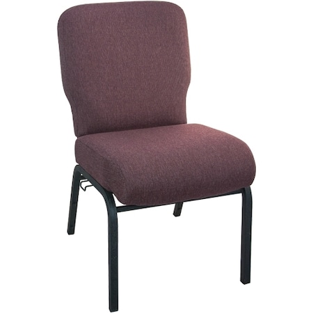 Flash Furniture Advantage Signature Elite Black Cherry Church Chair, 20" Wide PCRCB-116